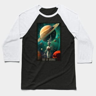 Day of Uranus Sci Fi Parody Baseball T-Shirt